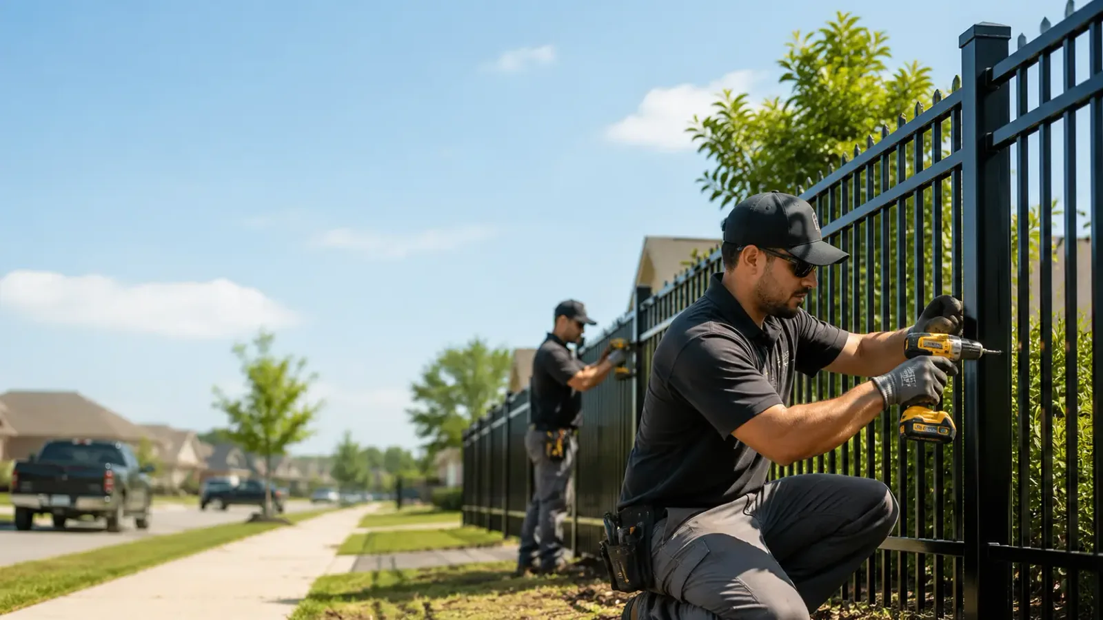 Metal Fence Installation in Dysart, IA